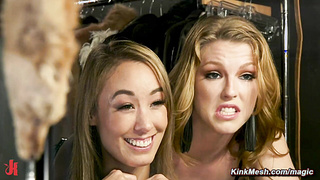 Lesbian hired to battle for dominance