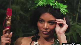 Lucky guy barebacks big tits hulu tgirl