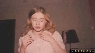 SHES STUCK UNDER THE BED Fucked my Stepsister Rough