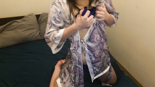 Diana 19 fingering in front of stepbrother