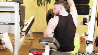 Marcus and Jake have foreplay and sex