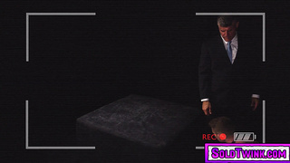 Locked up in a small cage, only to get fucked