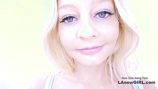 Sexy Model with Hot Tits Sucks and Fucks