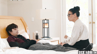 Surprise pussy fucking by Asian teacher