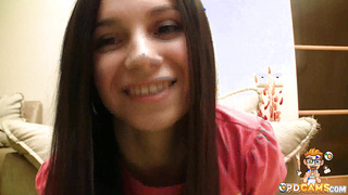 My neighbor showing her pretty pussy