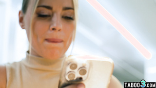 Lesbian boss strapon fucks her assistant