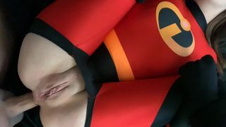 Violet from Incredibles gets Nailed in the Bootie