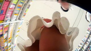 Inspecting Gal Upskirt