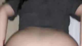 Immense Chinese from Tinder Creams on BIG BLACK COCK