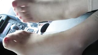 Asian Brief Nylon Soles Display