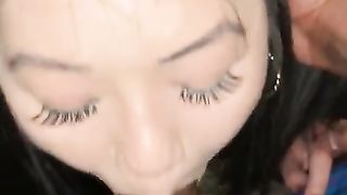 Chinese Honey Sucks my Immense Dark-Hued Lollipop