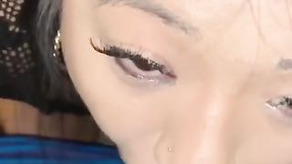 Chinese Honey Sucks my Immense Dark-Hued Lollipop