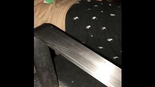 Chinese Honey taking Ample Ebony Man Rod
