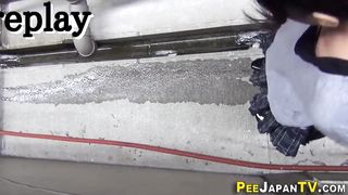 Cool japanese nubile pissing
