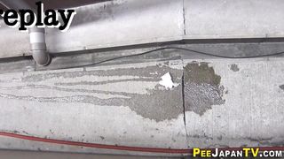 Cool japanese nubile pissing