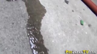 Cool japanese nubile pissing