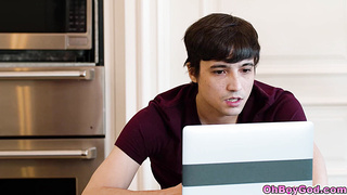 Penny Barber getting intimate with her stepson