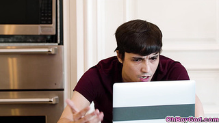 Penny Barber getting intimate with her stepson