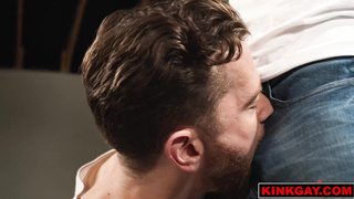 Donovan face fucks Halo before fucking his ass