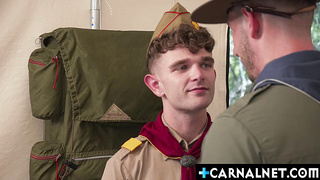 Canyon Cole and Jordan Starrs tent fuck sesh