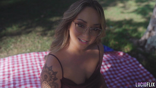 LUCIDFLIX The author with Remy LaCroix