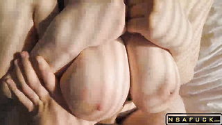 Cute Stepsister Stopped Riding only after Creampie