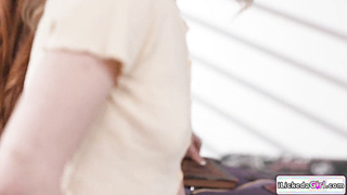 Learning how to lick pussy with my bff