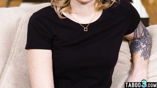 Blondie fucking to finance her studies