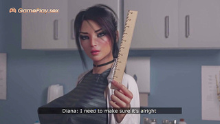 Massive BBC For Busty Brunette Horny MILF