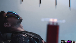 THree stepsisters fucked by hung lucky stud