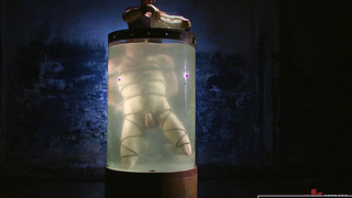 Patrick Knight starts his challenge in the pit