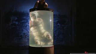 Patrick Knight starts his challenge in the pit