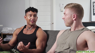 Kenzo and Matthew Ellis jerking off side by side