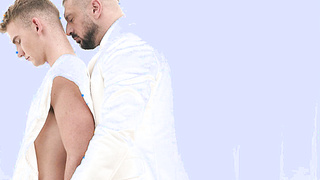 Marco Napoli shower his cum over Jack butt