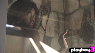 Black and hot Victoria Antoinette posing