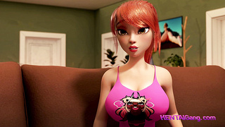 3D FUTA ○ Horny Dickgirls Rough ANAL ○ 2024 Animation
