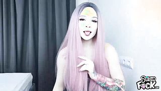 Deepthroat Blowjob from Stepsister