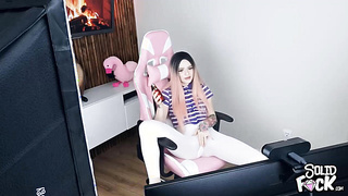 Anal on TIKTOK Stream with Stepsister