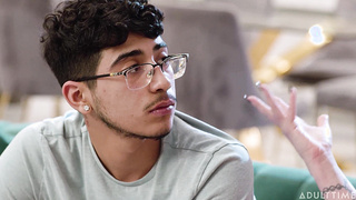 Stepson cum inside me and stop sex toy instead