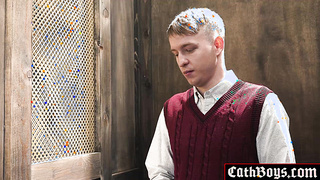 Noah White amazed by Eddie Patricks cock