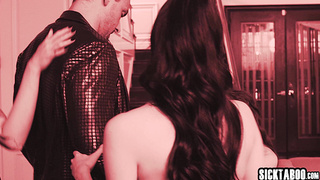 Pervy guy fucked hot MILFs stepsisters