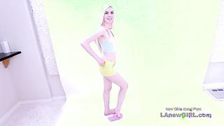 New Blonde gets Fucked Trying to Switch her Career