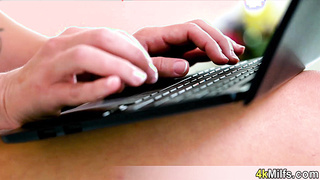 Busty MILF Rachael threesome taboo fuck