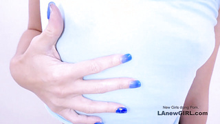 Petite Girl Sucks Cock as Tiny Hot Model