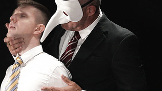 Ukranian twink fucked by masked older man