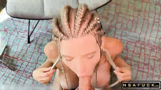 Blonde shy Stepsister seduced and fucked her Bro