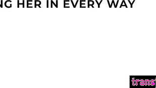 Big cock butler fucked horny shemale