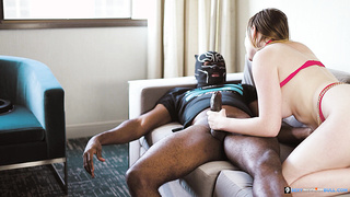 Busty Samantha Reigns has her ass pounded by a BBC