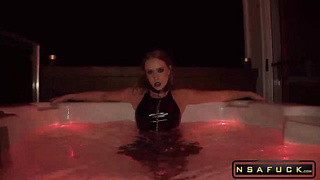 Gothic Latex Whore Explores her Asshole