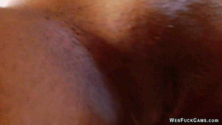 Curvy Latina toys shaved pussy